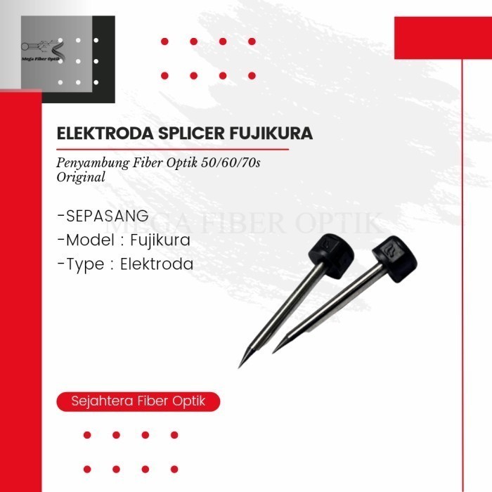 Elektroda Fujikura / Electrode Splicer Fujikura 50s/60s/70s ORIGINAL | Fiber Optic
