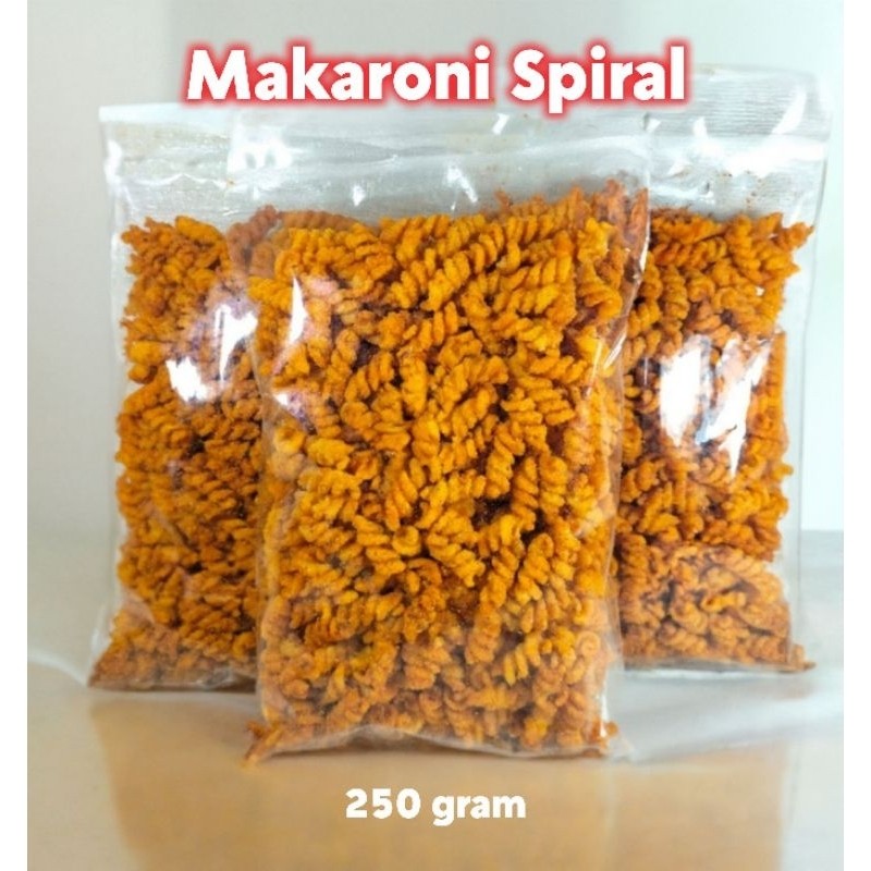 

MAKARONI SPIRAL PEDAS 250 GR MAKARONI BANTET SPIRAL PEDAS