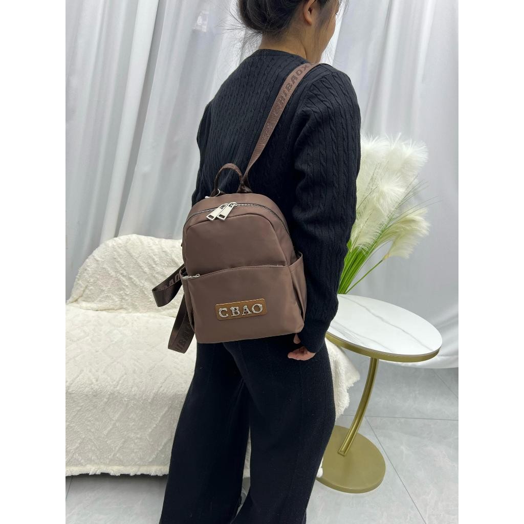 Tas Ransel Wanita dan Pria Chibao CB 61308-CBA Kombi Kulit Asli