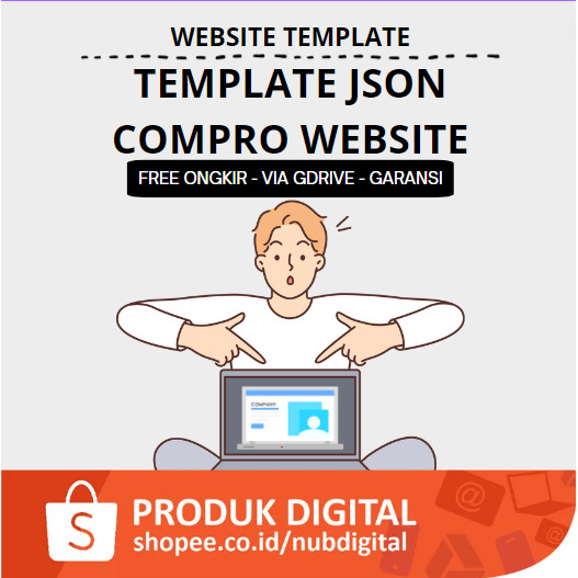 JSON TEMPLATE JSON WEBSITE COMPANY PROFILE  UNLIMITED WEBSITE FULL BONUS