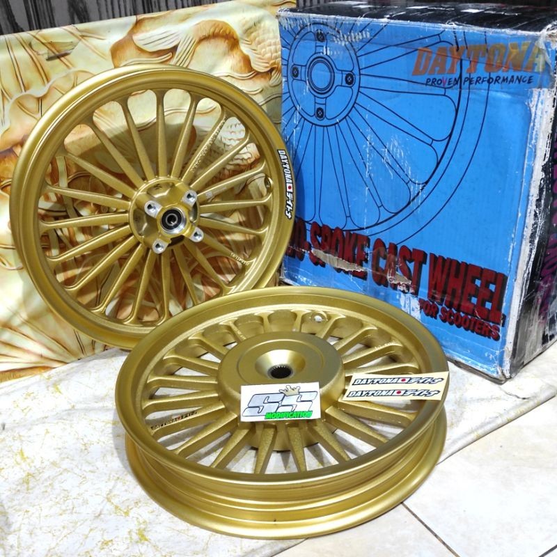 velg daytona original Vario 125 xeongt mioj Vario150 fino125 X-Ride Vario new PCX CBU