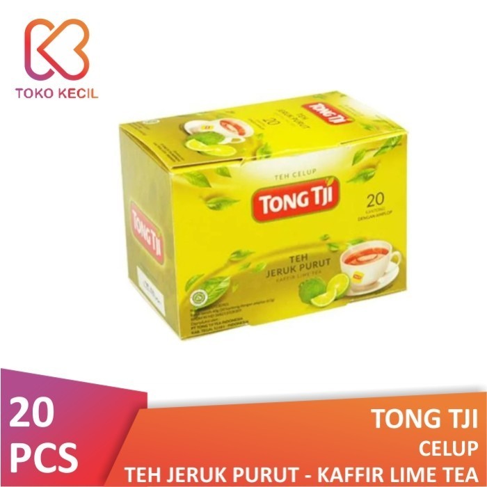 

Tong Tji Celup Jeruk Purut - Kaffir Lime Tea (Isi 20 Pcs)