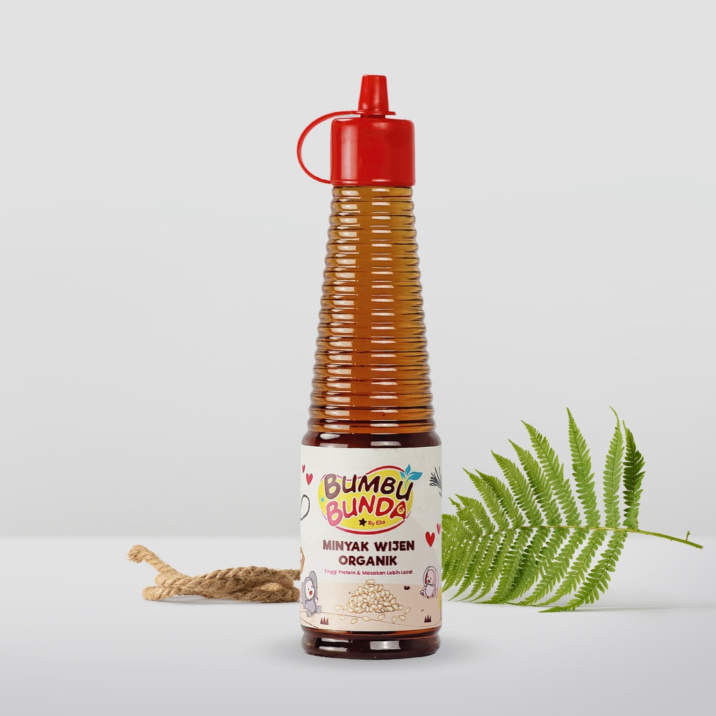 

Bumbu Bunda by Elia Kecap MPASI Saos Tiram - Kecap Manis - Wijen Organik