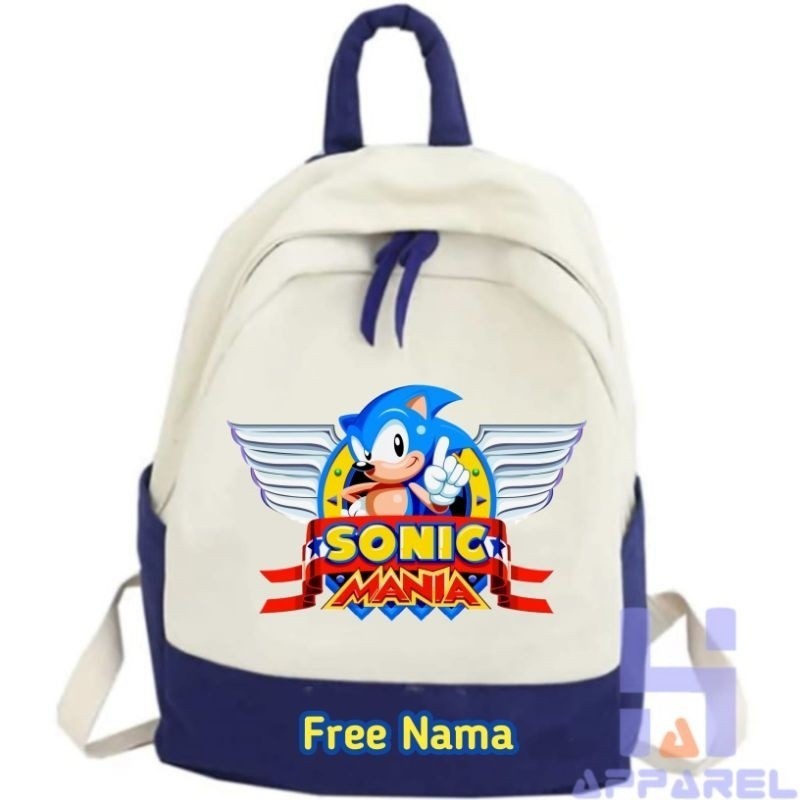 TAS RANSEL ANAK SONIC THE HEDGEHOG