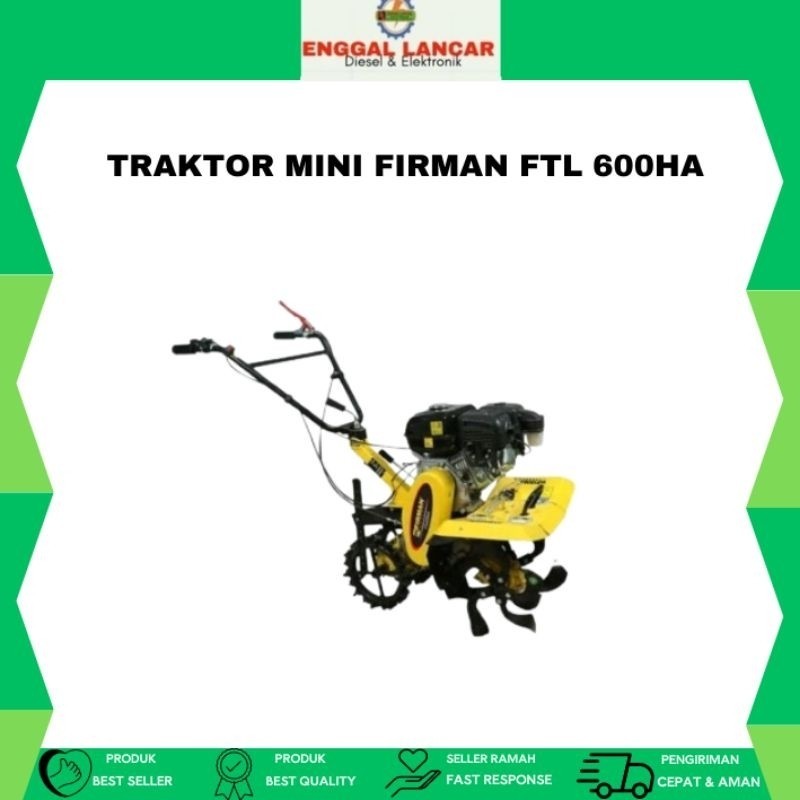 traktor mini firman FTL 600HA