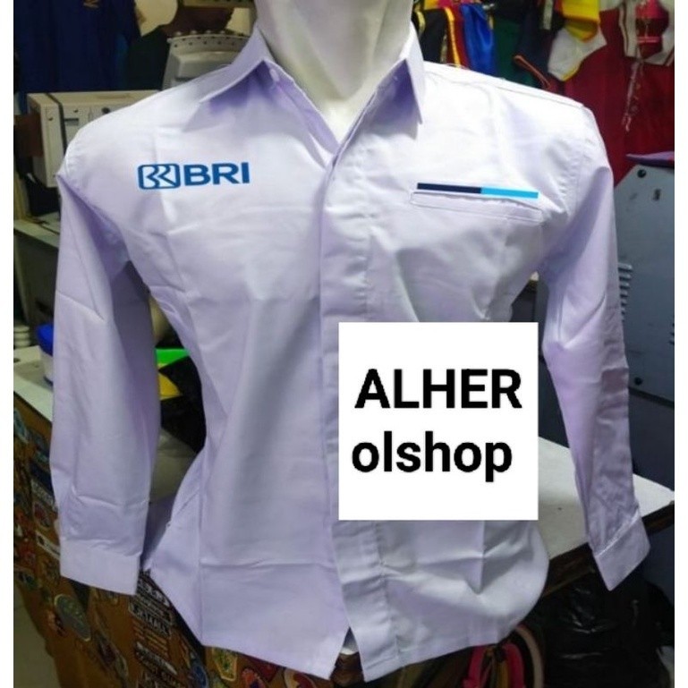 Kemeja BUMN bordir seragam BUMN Baju BUMN pdh BUMN kemeja Bank BRI baju bank BRI seragam Bank BRI pd
