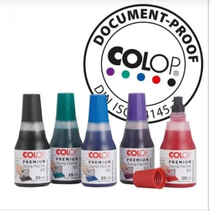 

[New] Tinta Colop Premium 25ml - Biru
