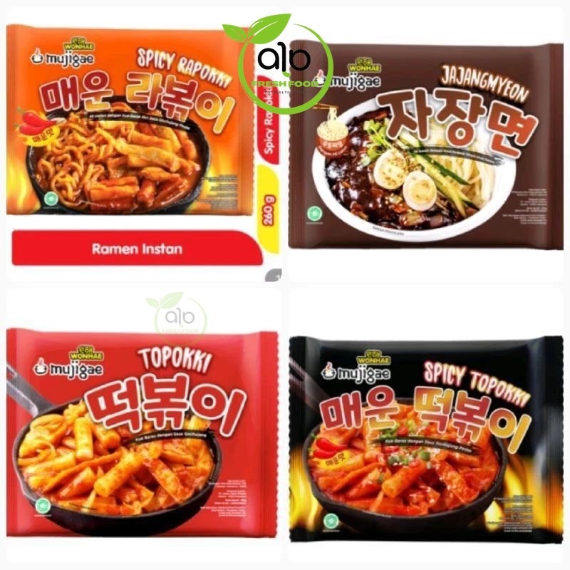 topokki mujigae halal 170 gram topoki tokpoki toppoki tteobokki jajangmyeon spicy topoki topoki peda