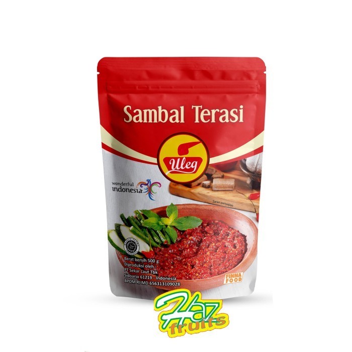 

Uleg - Sambal Terasi Finna ( Pouch ) 500 Gr