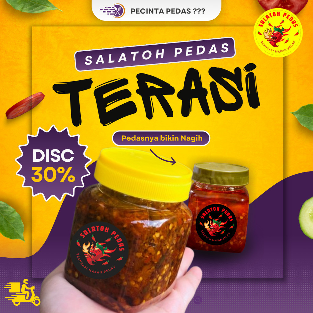 

Sambal Terasi Uleg - Sambel Trasi Uleg Asli Cabe Rawit Super pedas