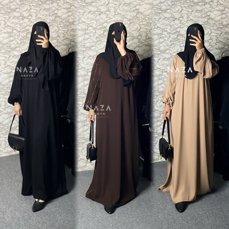 AURORA ABAYA FURSAN || Gamis Dress cantik Elegant & Simple