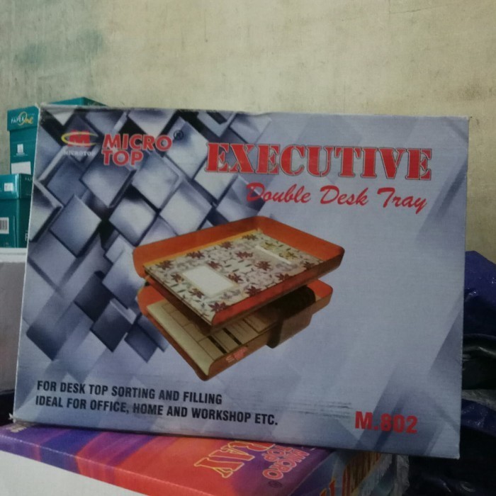 

Bak surat ( Executive Tray ) susun 2 microtop