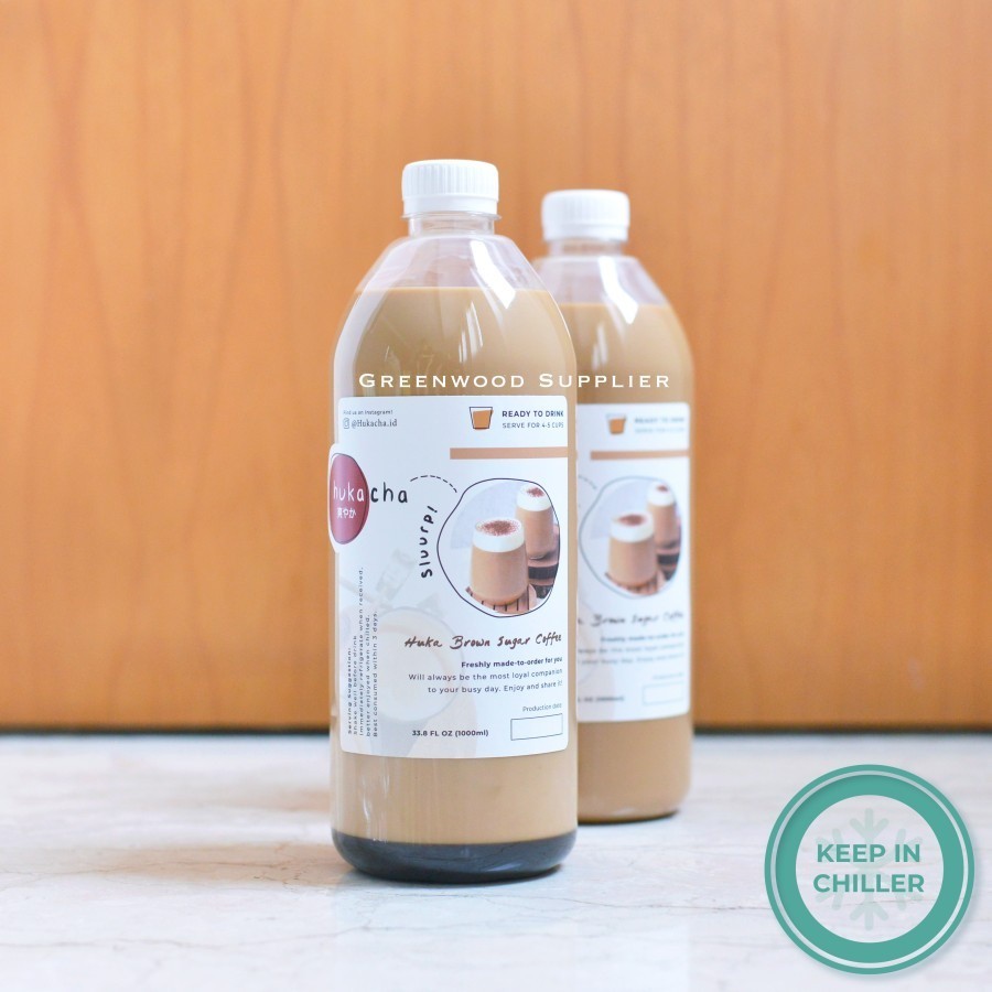 

Greenwood - Kopi Susu Gula Aren - 1 Liter [FRESHLY MADE BY ORDER]