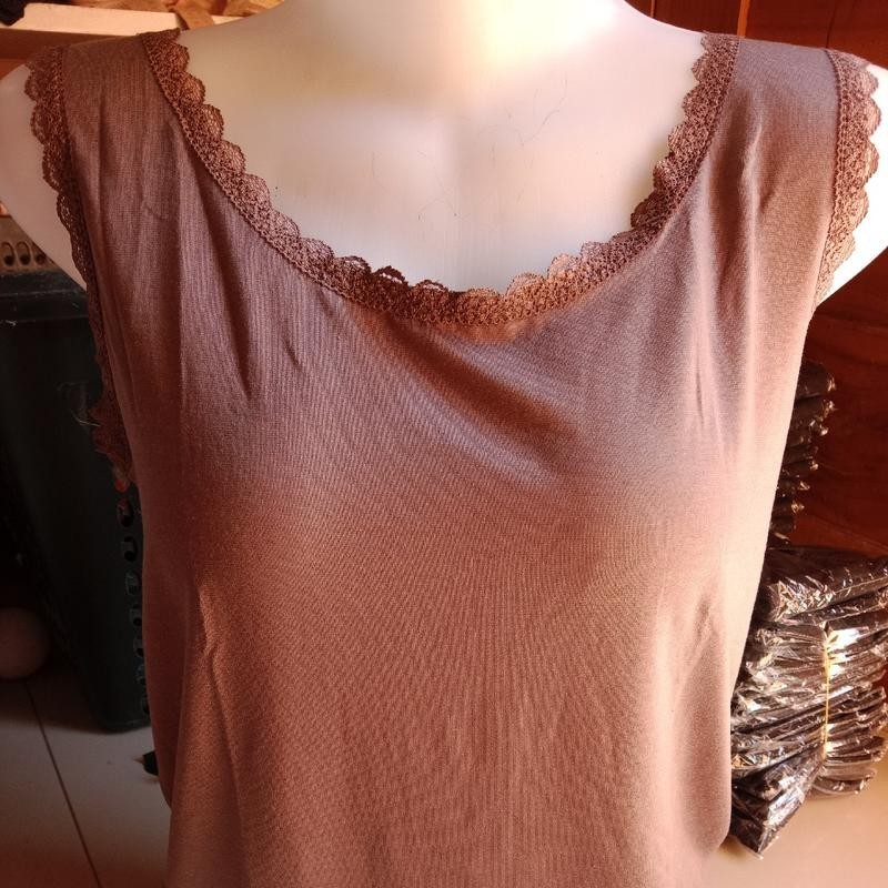 tanktop polos renda  JUMBO LD 125 LD 150