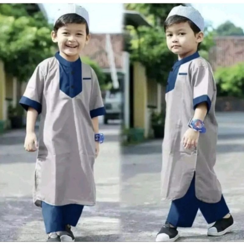 baju koko laki laki setelan baju koko laki laki model Fahri baju koko anak laki laki terbaru usia 1 -10 tahun grosir