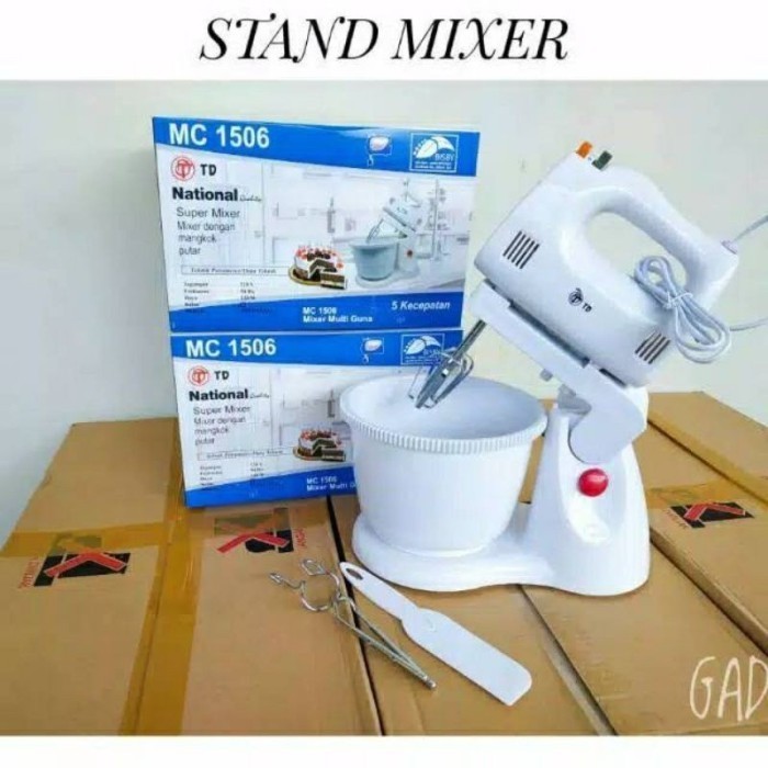 Stand Mixer National TD 1506 Mixer MX 1506 Mixer Duduk