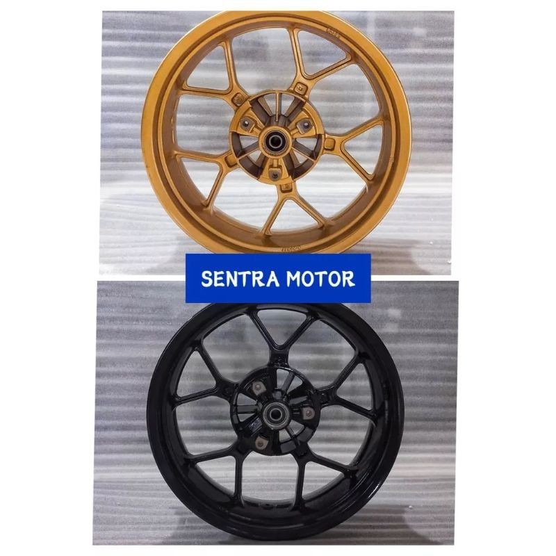 velg racing ninja 250 fi sepasang 350/550 ring 17