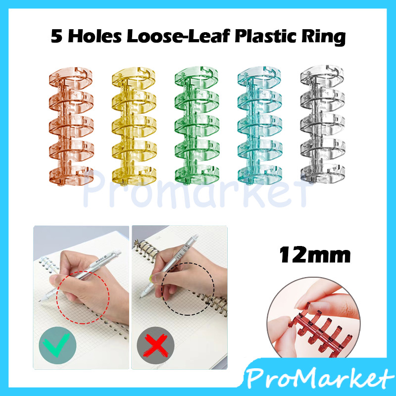

Ring Binder DIY Spiral Binder Strip Loose Leaf Binding Strip / Ring Binder