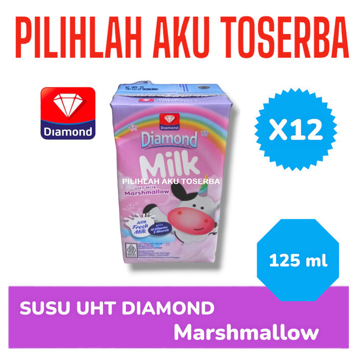 

Susu DIAMOND UHT Marshmallow MINI 125 ml - ( HARGA 12 pcs )