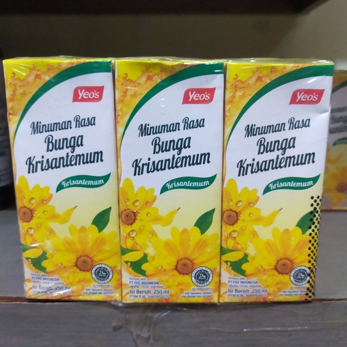 

Yeos Teh Kembang Chrysantemum Drink 250 ml isi 6