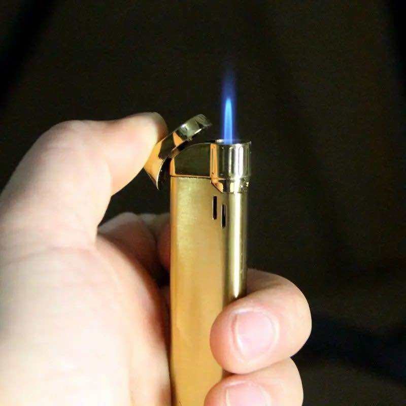 Korek Api AOMAI Simple & Slim Lighter Korek Api Isi Ulang Gas