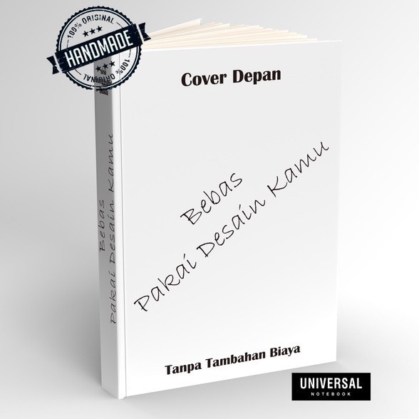 

NOTEBOOK CUSTOME (GRATIS Pakek Desain Kamu) Notebook TERMURAH / HardCover A5 / jurnaldiaryCustome / BukuCatatanCustome