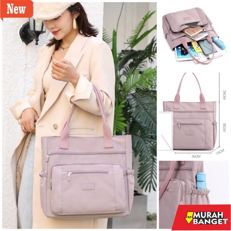 Tas laptop wanita terviral- SUOYATE   1052  Tas wanita antiair (Muat laptop 14")