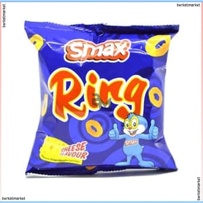 

CHEESE SNACK SMAX RING CHEESE FLAVOUR 40G CAMILAN KEJU