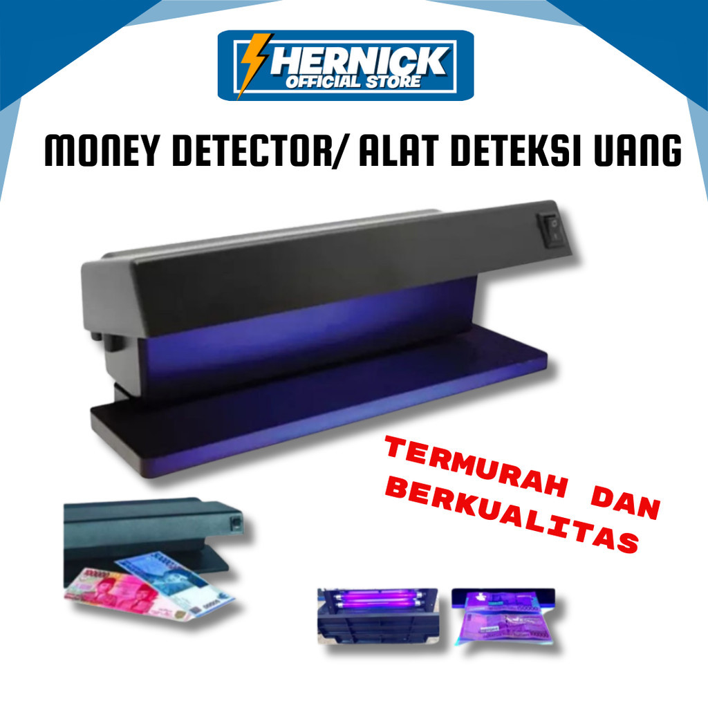 Money Detector / Alat Pendeteksi Uang Palsu - WINGLOCK  WL-118 4W / HERNICKSTORE