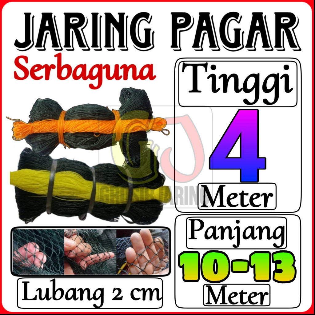 Jaring Ayam Lubang 2 cm Lebar 4 Meter Jaring Pagar Ayam Jaring Kandang Ayam