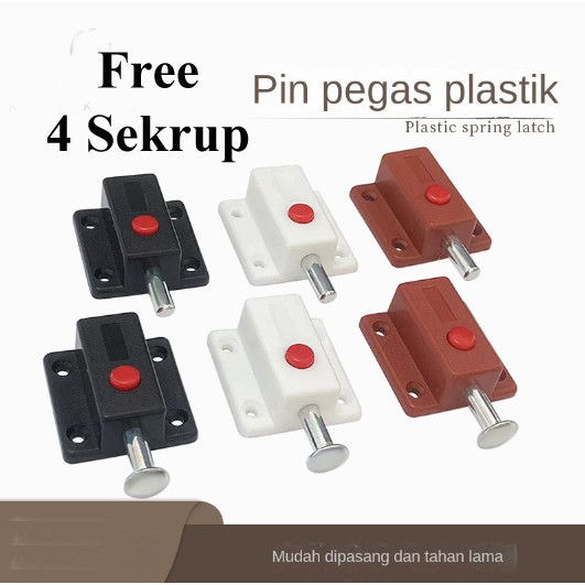 Grendel Otomatis Grendel Tekan Slot Pintu Otomatis