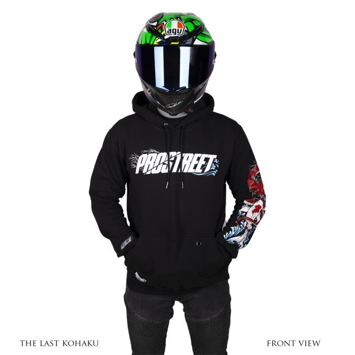 ✨BESTSELLER✨ -HOODIE PROSTREET THE LAST KOHAKU V3  NEW | BUKAN BLOOD FLOWER - S