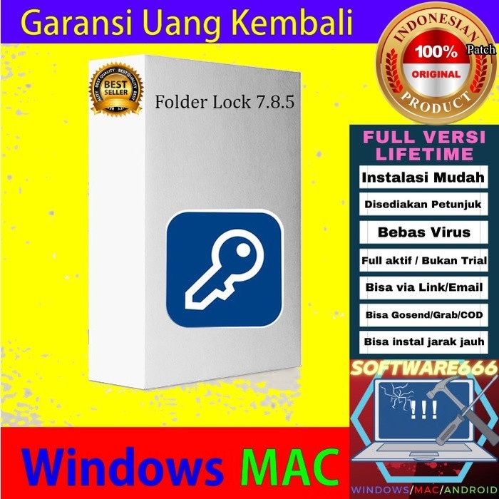 Software Pengunci Folder: Folder Lock 7 [WIN] - SOFTWARE MURAH - APLIKASI