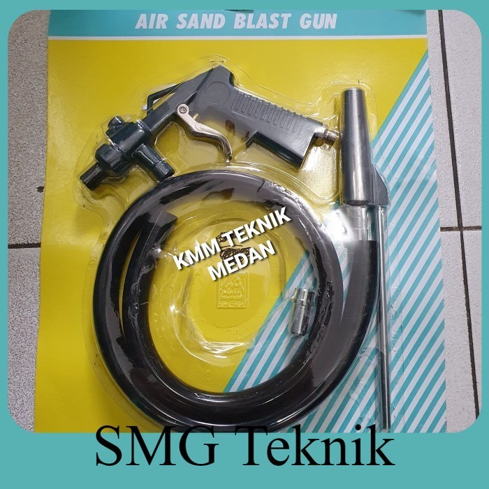Berkualitas AIR SAND BLAST GUN ALAT SEMPROT PASIR ANGIN PLINGKUT FLINKOTE SELANG LKR763