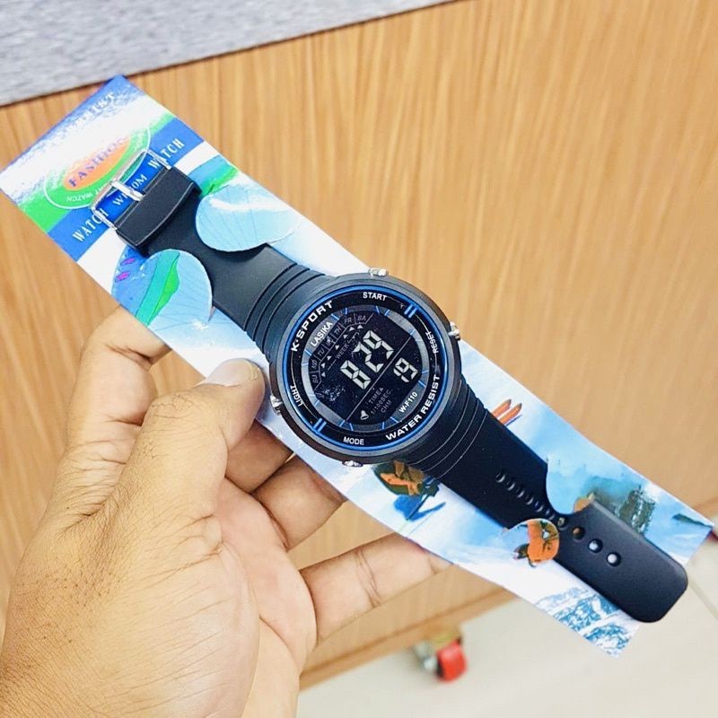 Jam tangan lasika w-f110 original Tahan Air Bisa Dibawa Berenang COD