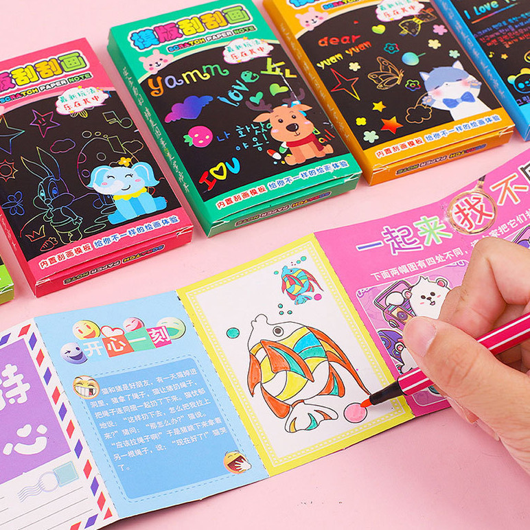 

SET MAINAN ANAK ISI SCRATCH NOTE, LEMBAR MEWARNAI DAN MEMO KAWAII