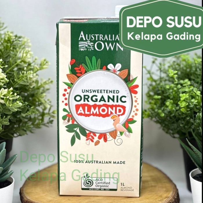 

Australia OWN Almond Unsweetened Organic Milk Australia's Susu Unsweet