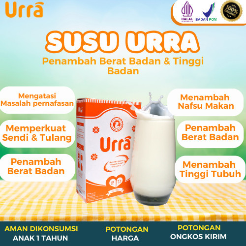 

Paket Hemat 3 Box Susu Urra Susu Kambing Saneen Original