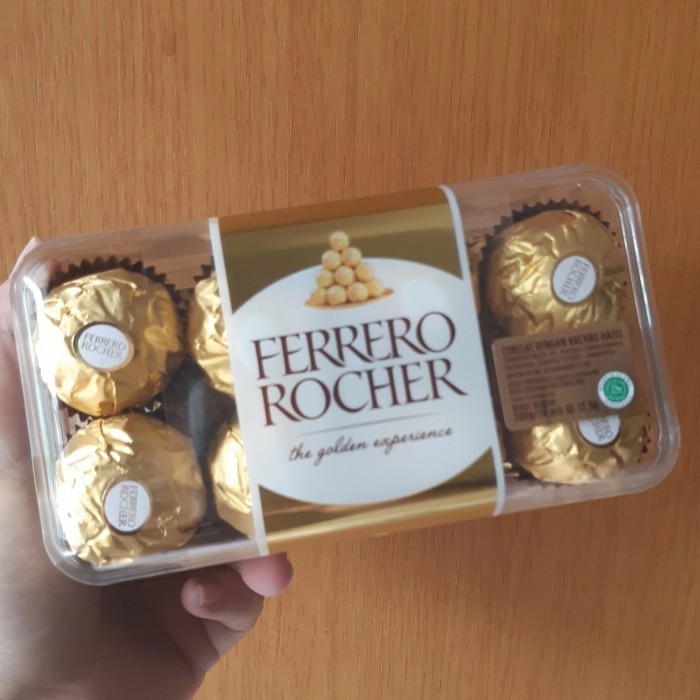 

coklat ferrero rocher T16 isi 16 pcs 200 gram