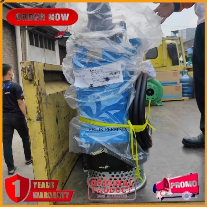Pompa Celup Lumpur KTZ 411 15HP Pompa Celup Air kotor Tsurumi KTZ 411