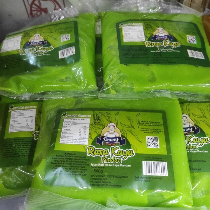 

Donny Filling Sari Kaya Pandan 500gr