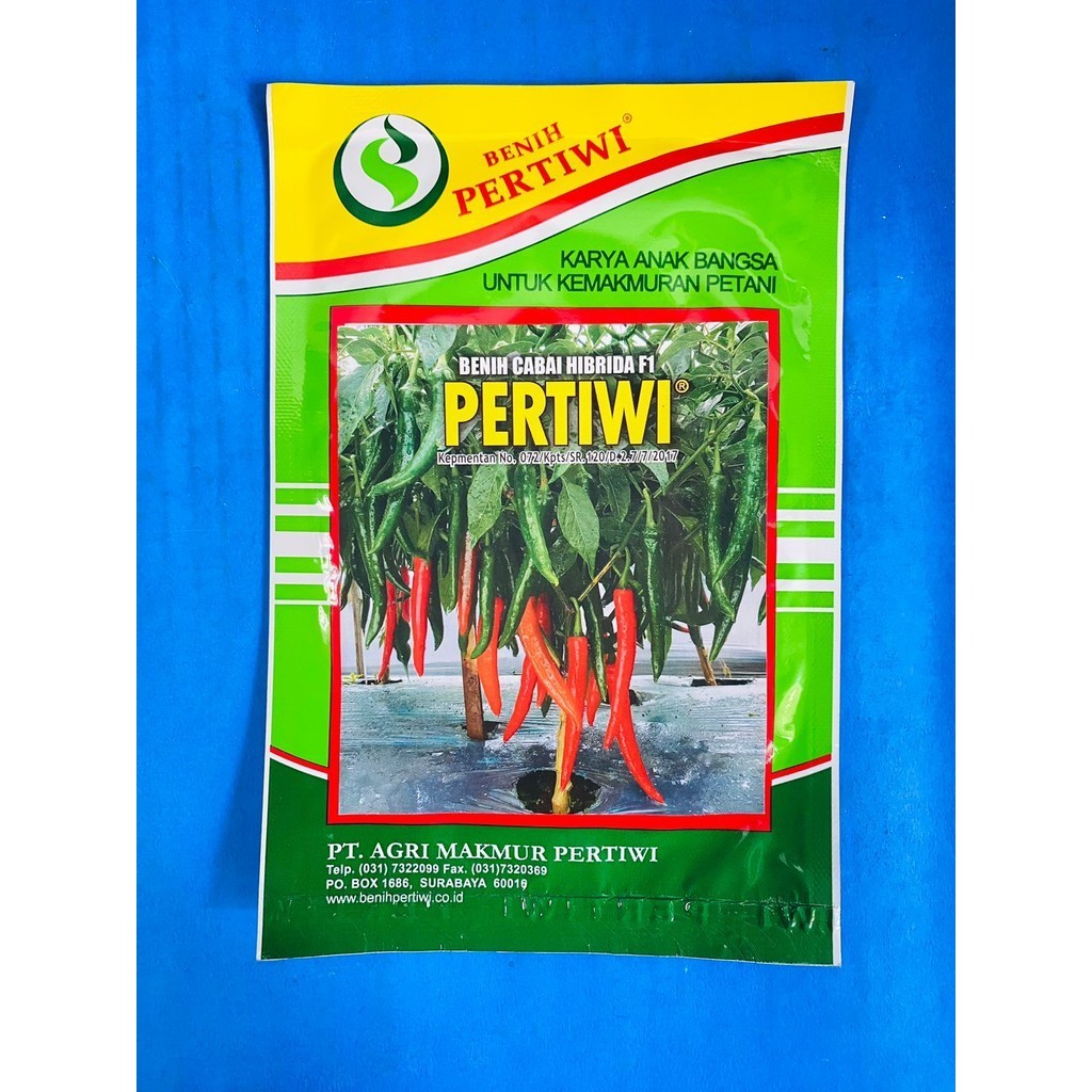 Benih cabai PERTIWI isi 10gram Benih Cabe besar hibrida f1 dari PERTIWI