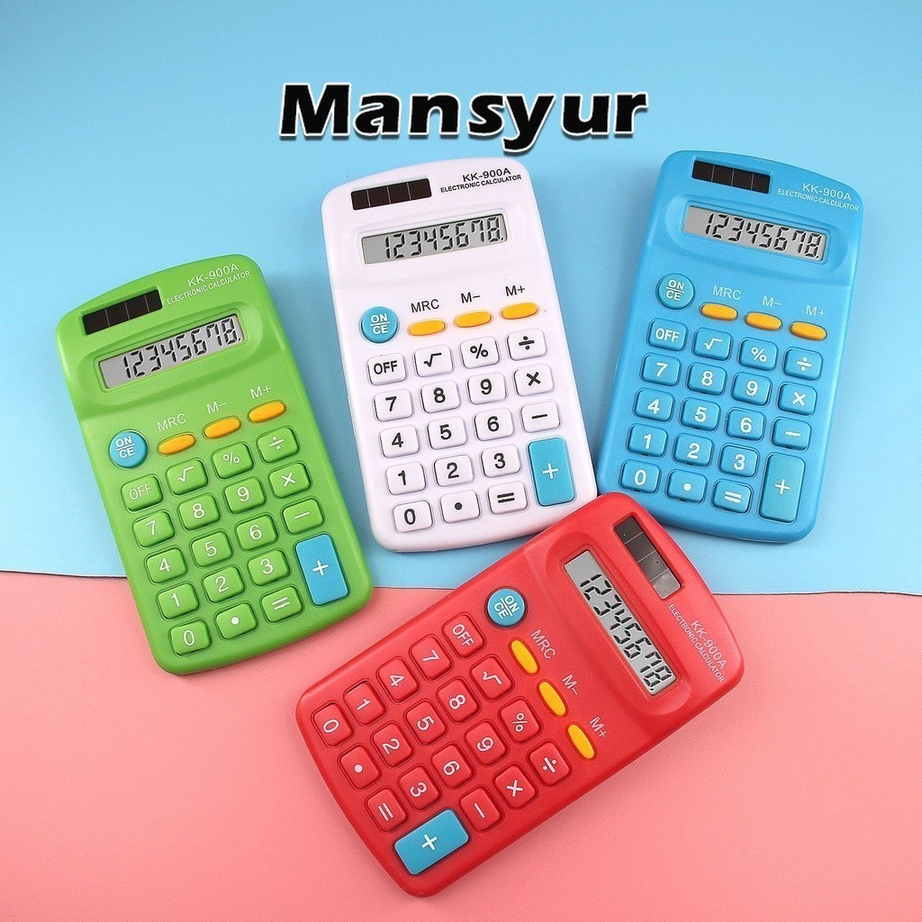 

Pocket Calculator / Kalkulator Saku Termurah / Kalkulator Mini / Kalkulator Kecil / Kalkulator 8 Digit / Kalkulator 8 Angka