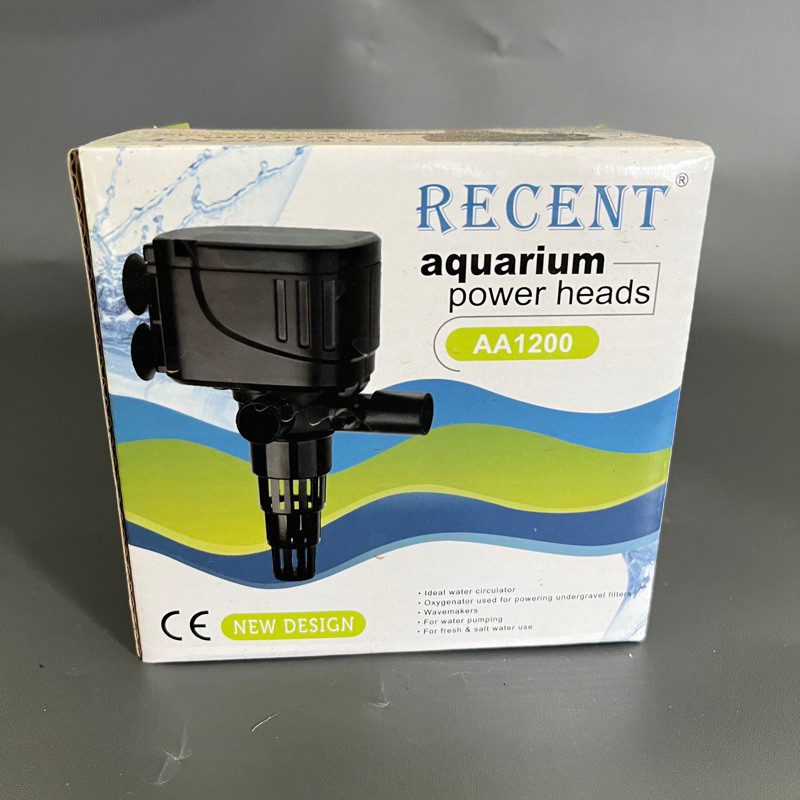 Pompa Aquarium Recent AA-1200 | Power Head  Pompa Filter Ikan Hias Glowfish Koki Koi
