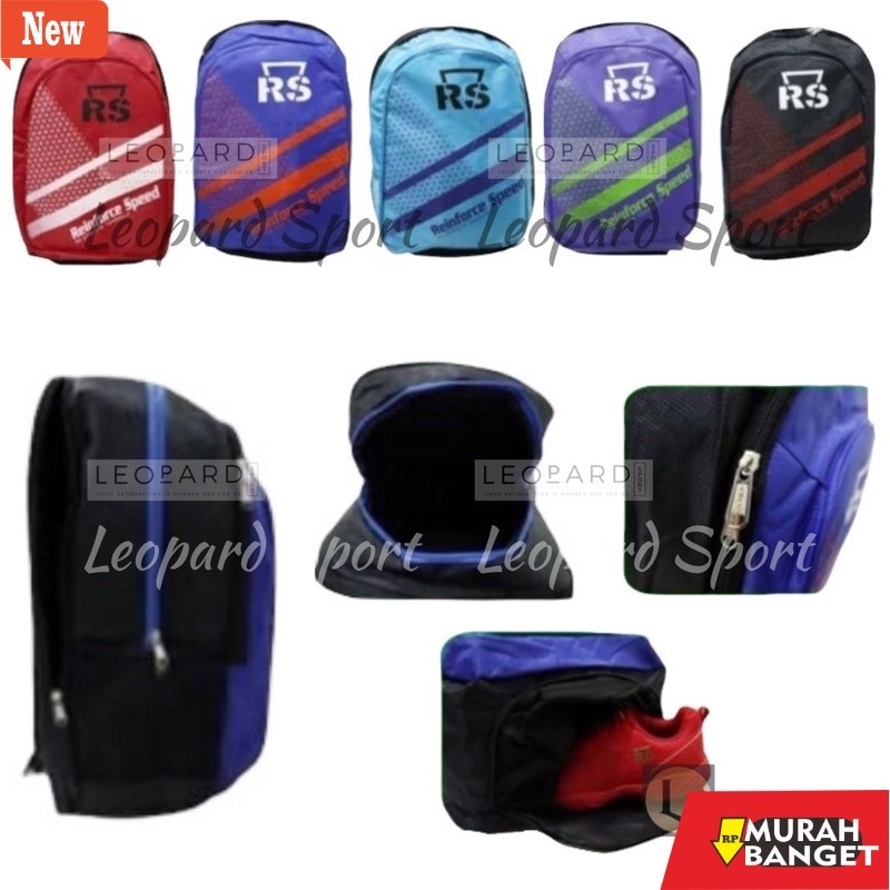 Tas Ransel Pria Kekinian Tas Badminton RS BP 699 / Tas Sport / Tas Ransel RS original