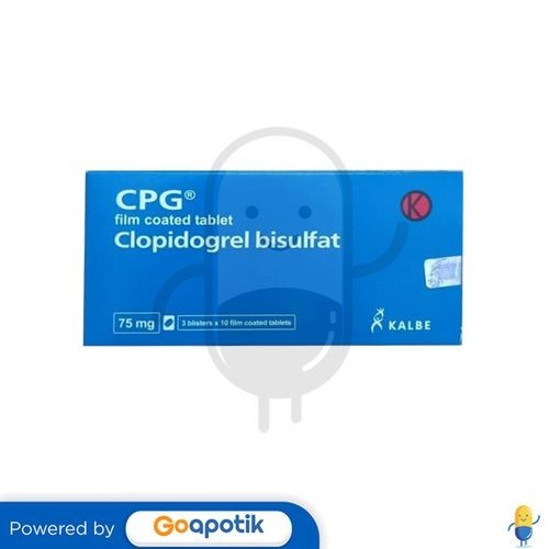 Cpg 75 Mg Box 30 Tablet