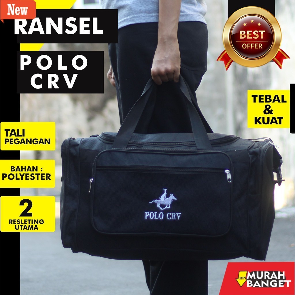 Tas Ransel Pria Kekinian Tas Ransel Jinjing Hitam Tas Travelling Mudik Kerja Besar Travel Bag Kapasi
