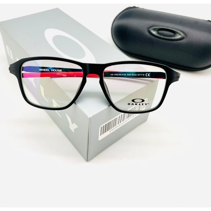 Frame kacamata sporty pria kotak 8166 grade original