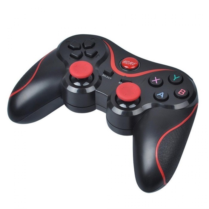 [Best] X3 Wireless Controller X3 Gamepad Joystick Bluetooth Plus Holder HP - Hitam