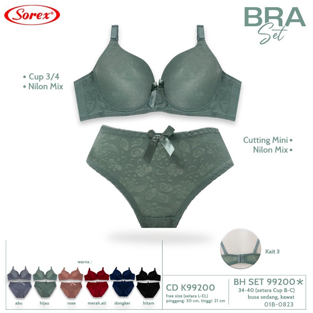 Bra BH Setelan Set 99200 Sorex
